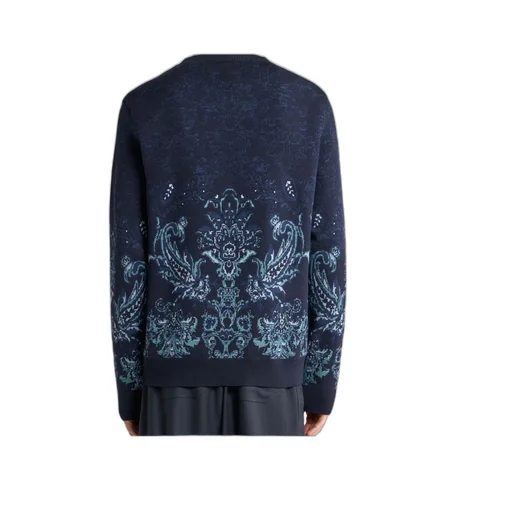 Paisley Jacquard Knitted Jumper
