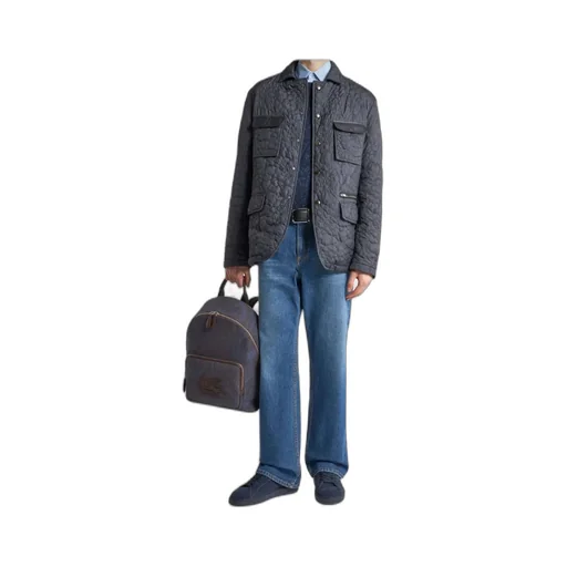 Straight-Leg Jeans With Pegaso