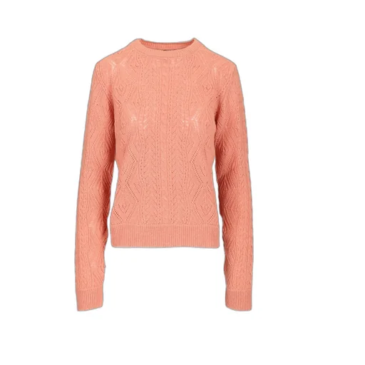 Long-Sleeved Crewneck Knitted Jumper