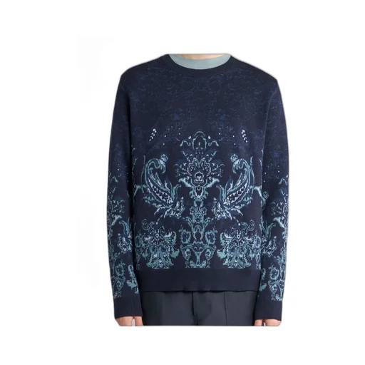 Paisley Jacquard Knitted Jumper