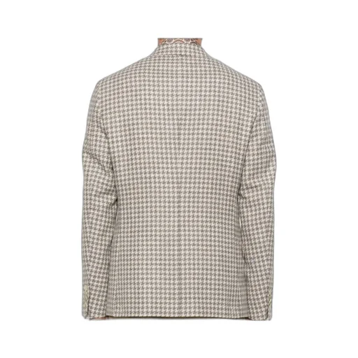 Houndstooth-Pattern Jacket