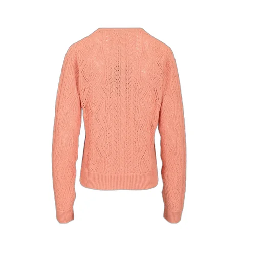 Long-Sleeved Crewneck Knitted Jumper