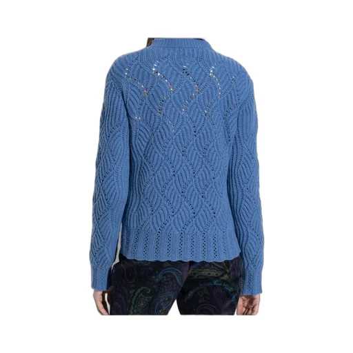 Long Sleeved Crewneck Knitted Jumper