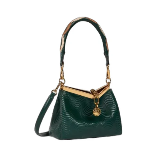 Small Vela Bag With Wavy Motif