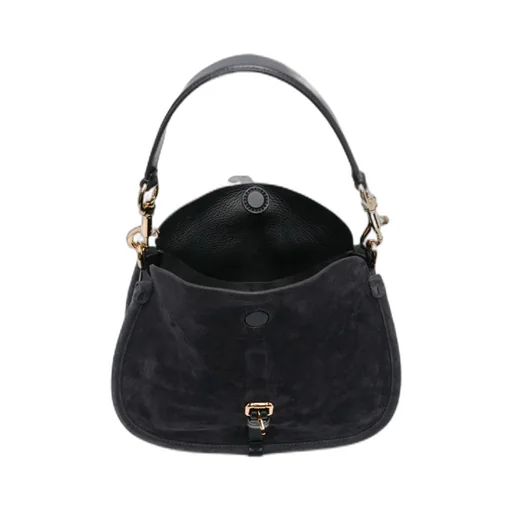 Suede Crossbody Bag