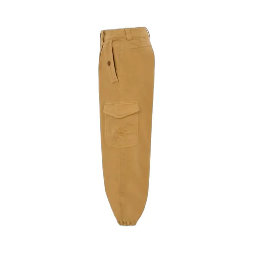 Pegasus-Motif Cargo Trousers