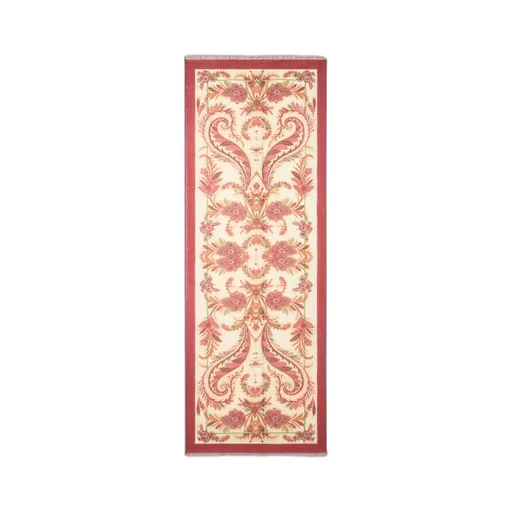 Paisley Printed Frayed Edge Scarf
