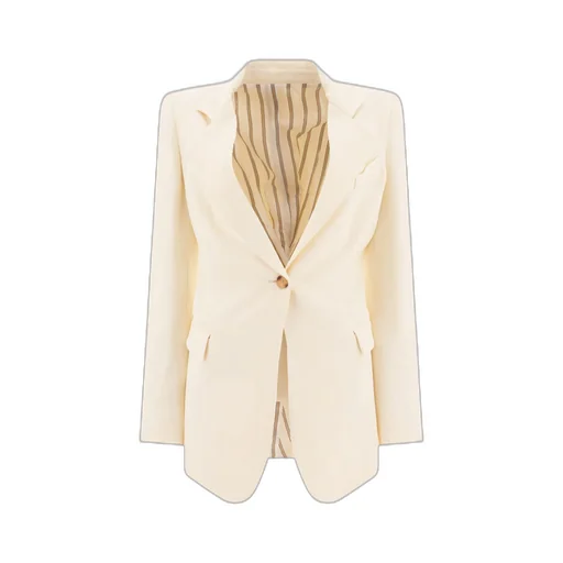 Single-Breasted Tailored Blazer