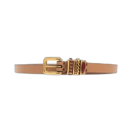 Double-Wrap Prong Buckle Belt