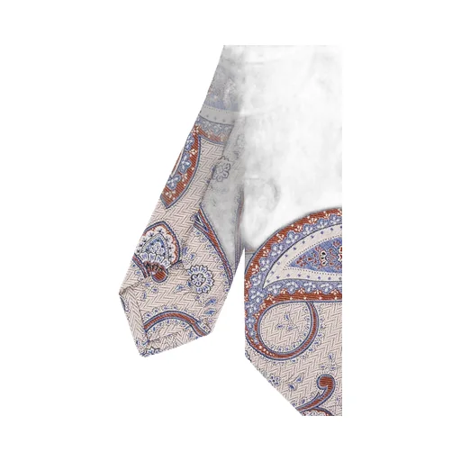 Pattern Jacquard Pointed-Tip Tie
