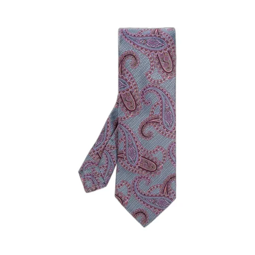 Pattern Jacquard Pointed-Tip Tie