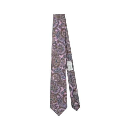 Pattern Jacquard Pointed-Tip Tie