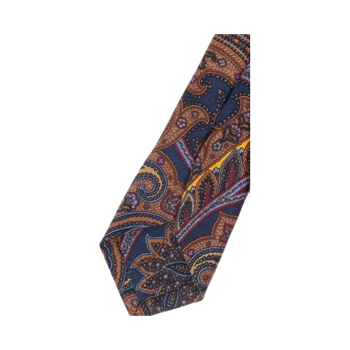 Paisley Printed Pointed-Tip Tie