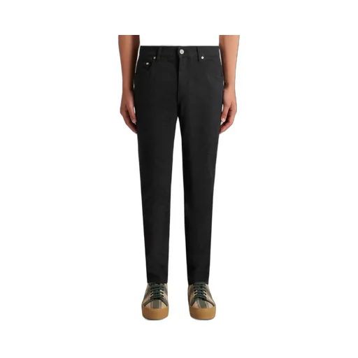 Jacquard Denim Jeans