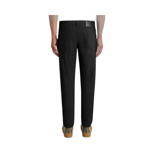 Jacquard Denim Jeans