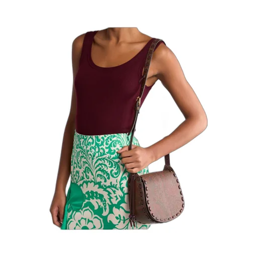 Small Drya Paisley Printed Crossbody Bag