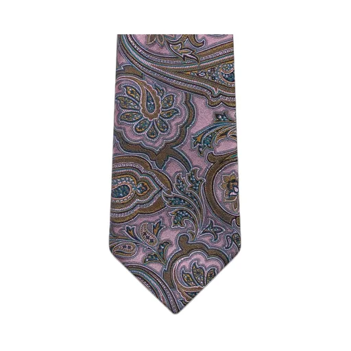 Pattern Jacquard Pointed-Tip Tie
