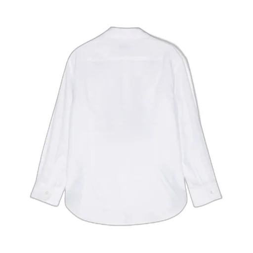 Pegaso-Embroidered Button-Up Shirt