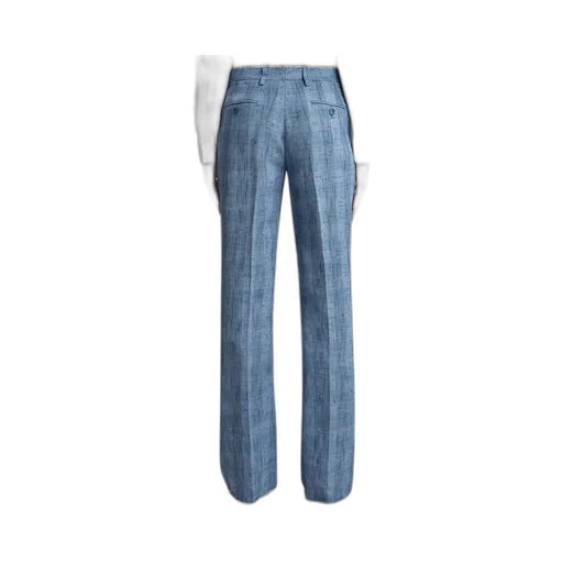 Textured Straight Leg Pants