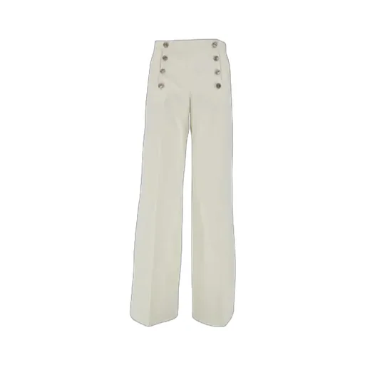Trousers With Pegaso Buttons