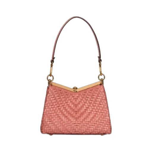 Small Vela Interwoven Shoulder Bag