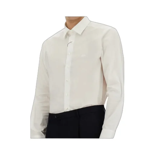 Pegaso Embroidered Buttoned Poplin Shirt