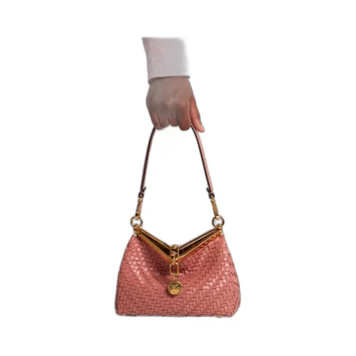 Small Vela Interwoven Shoulder Bag