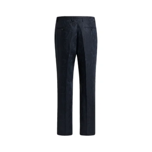 Jacquard Straight Leg Trousers