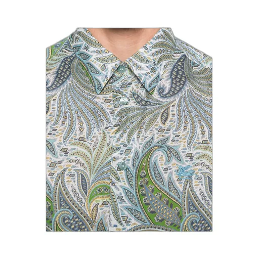Paisley Printed Short Sleeved Shirt