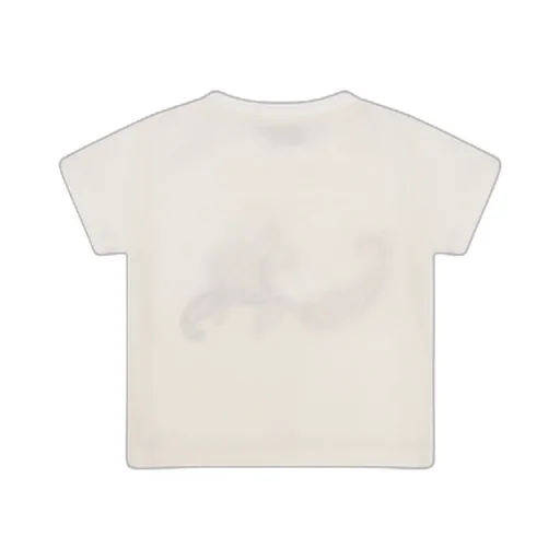 Paisley-Embroidered T-Shirt