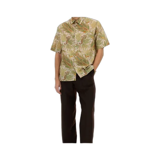 Paisley Printed Short Sleeved Shirt