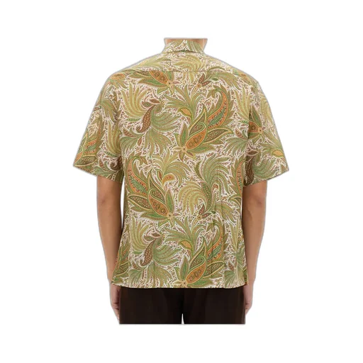 Paisley Printed Short Sleeved Shirt