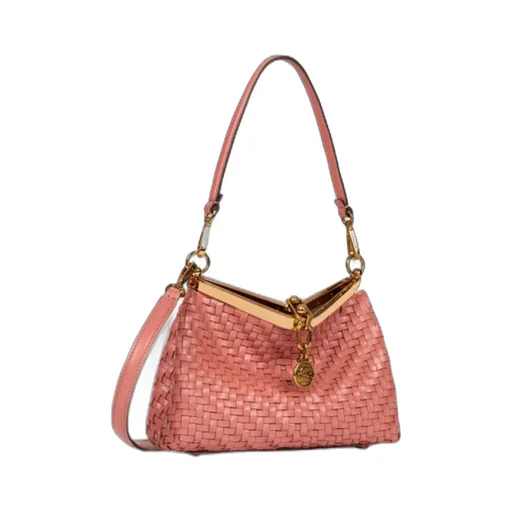 Small Vela Interwoven Shoulder Bag