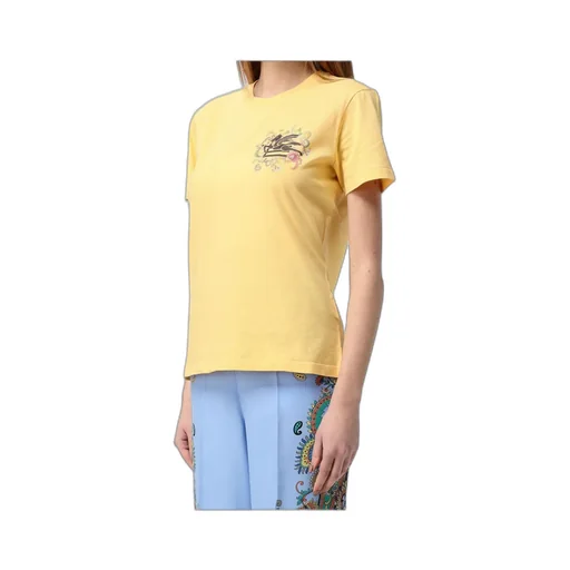 Pegaso Embroidered Crewneck T-Shirt
