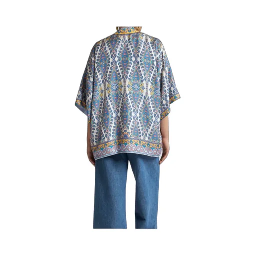 Printed Twill Kesa Robe