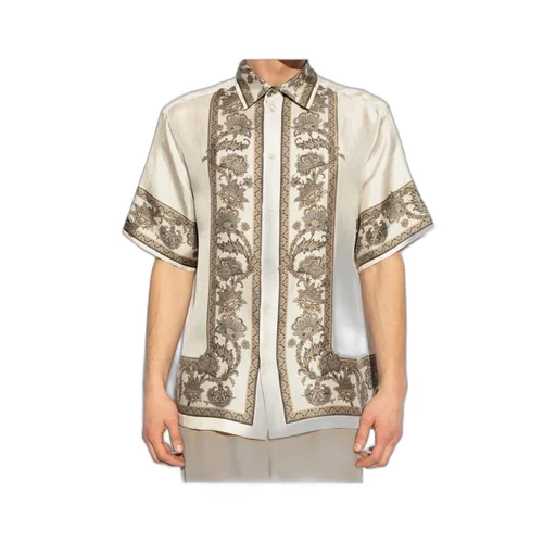 Short-Sleeved Printed Shirt