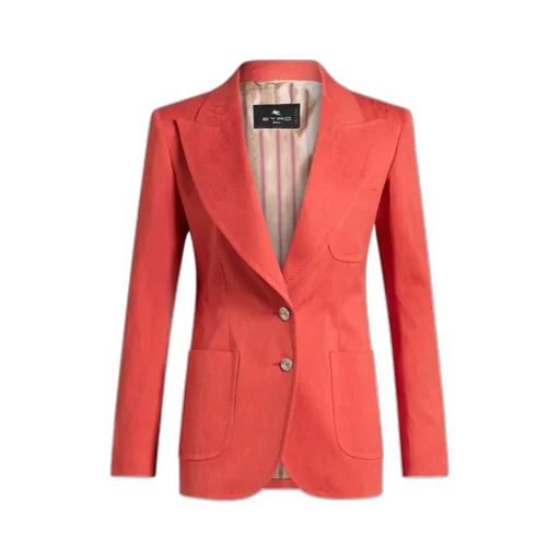 Single-Breasted Tailored Blazer
