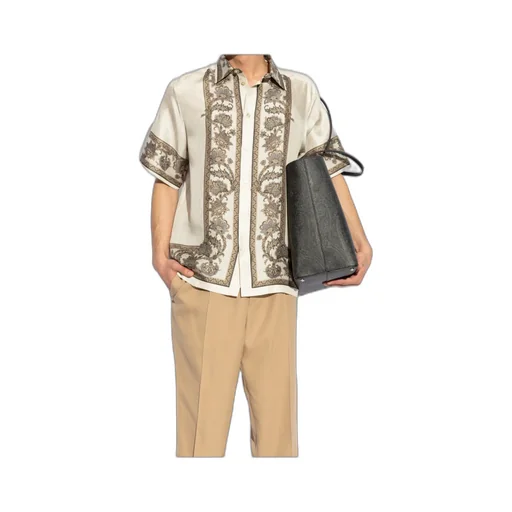 Short-Sleeved Printed Shirt