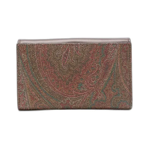Paisley-Printed Wallet