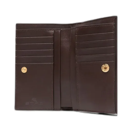 Paisley-Printed Wallet