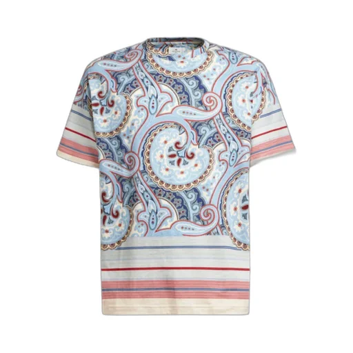 Paisley Striped T-Shirt