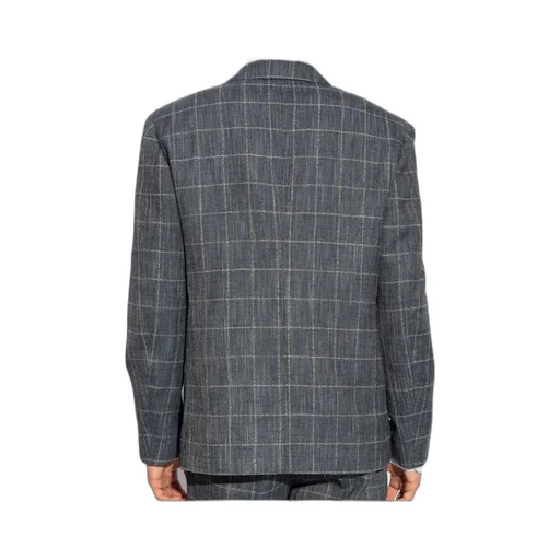 Single Breasted Checked Blazer