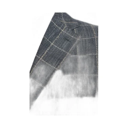 Single Breasted Checked Blazer