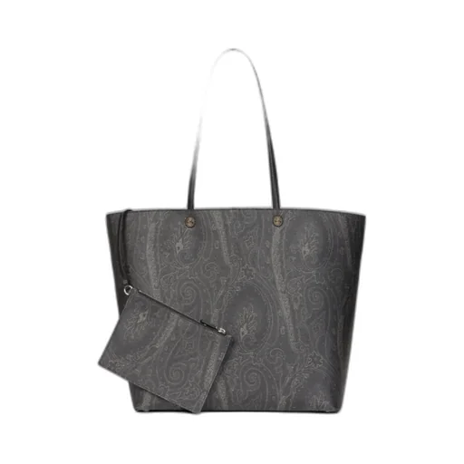Paisley-Jacquard Tote Bag