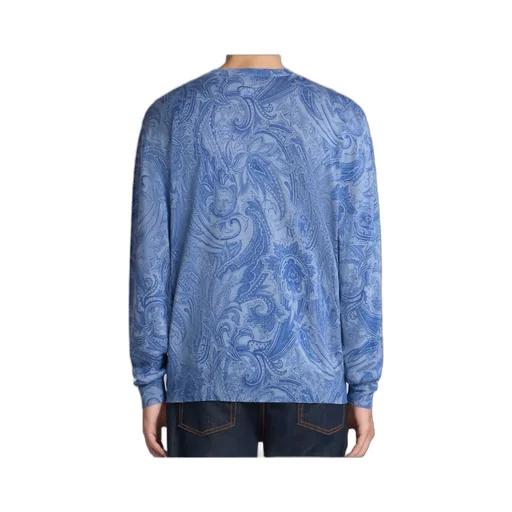 Printed Silk And Cashmere Sweater