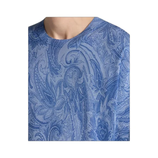 Printed Silk And Cashmere Sweater