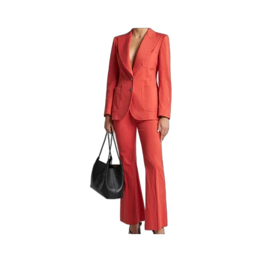 Single-Breasted Tailored Blazer