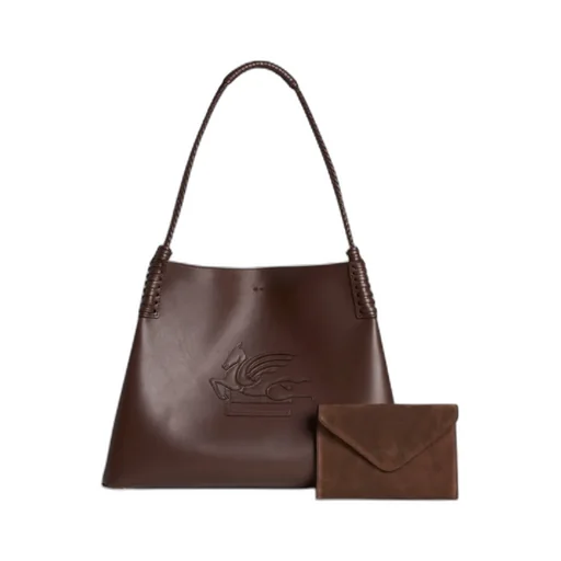 Libra Logo Detailed Medium Tote Bag