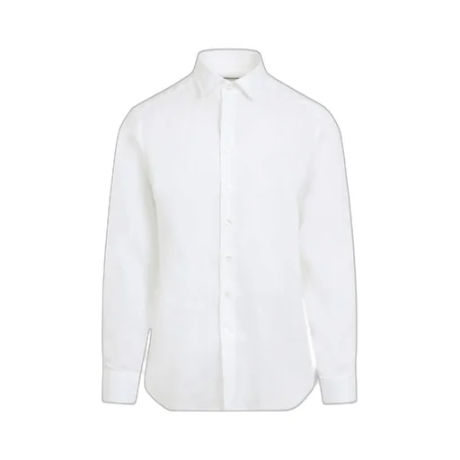 Logo Embroidered Long Sleeved Shirt