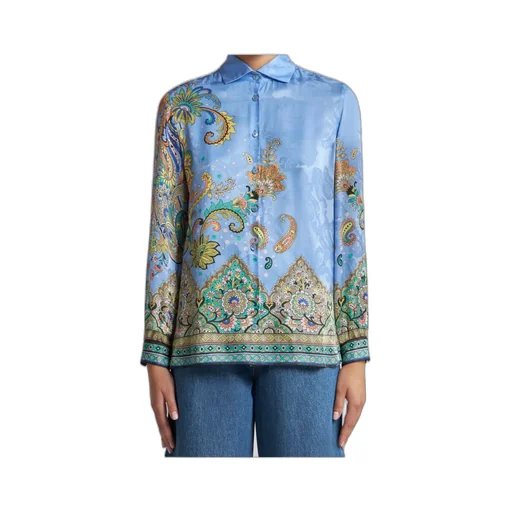 Paisley Printed Long Sleeved Shirt